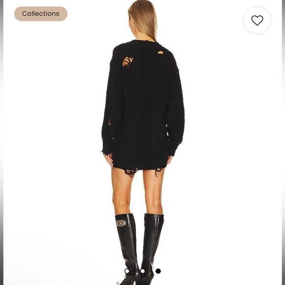 NWT Ser.O.Ya RUMI SWEATER Dress Black Large Revolve - Picture 5 of 12